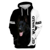 Love German Shepherd In Black Men and Women 3D Shirt