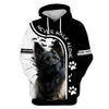 Love German Shepherd – never walk alone Men and Women 3D Shirt In Black/White
