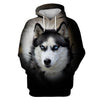 Love Husky Face 3D shirt for Husky lovers