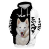Love Husky In White Men and Women Ver.2 3D Shirt