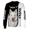 Love Husky In White Men and Women Ver.2 3D Shirt