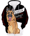 Love – My Friend – German Shepherd Men and Women 3D Shirt