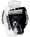 Love Pitbull – A friend who really understand me Men and Women 3D Shirt