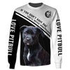 Love Pitbull – A friend who really understand me Men and Women Ver.2 3D Shirt