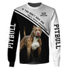 Love Pitbull – A friend who really understand me Men and Women Ver.4 3D Shirt