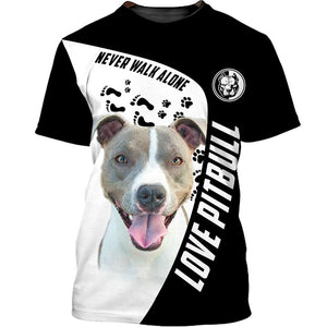 Love Pitbull – if you don’t have one you’ll never understand Men and Women Ver.2 3D Shirt In Black/White