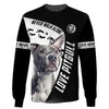 Love Pitbull Men and Women 3D in Black/White Ver.4 T Shirt