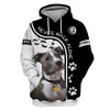 Love Pitbull Men and Women 3D Shirt