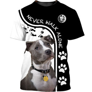 Love Pitbull Men and Women 3D Shirt