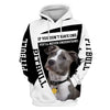 Love Pitbull – to all my haters Pitbull Men and Women Ver.2 3D Shirt
