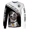 Love Pitbull – to all my haters Pitbull Men and Women 3D Shirt