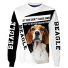 Lovely Beagle dog Men and Women 3D Shirt