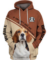 Lovely Beagle dog Men and Women Ver.2 3D Shirt