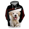 Lovely Golden Retriever – Golden Made Me Happy Men and Women 3D Shirt