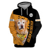 Lovely Golden Retriever – Golden Made Me Happy Men and Women Ver.3 3D Shirt