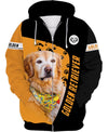 Lovely Golden Retriever – Golden Made Me Happy Men and Women Ver.3 3D Shirt