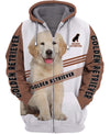 Lovely Golden Retriever – Golden Made Me Happy Men and Women Ver.4 3D Shirt