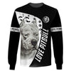 Lovely Pitbull dog Men and Women Ver.2 3D Shirt