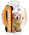 Loves golden retrievers – A friend who really understand me Men and Women 3D Shirt