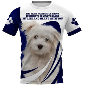 Maltese The Most Wonderful Men and Women 3D T Shirt