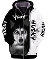 Meh – Love Husky Men and Women Ver.2 3D Shirt