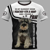 Miniature Schnauzer Men and Women 3D T Shirt