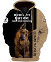 My Best Friend is a German Shepherd Toddler Men and Women 3D Shirt