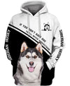 My Dog Knows – Love Husky Men and Women Ver.2 3D Shirt