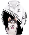 My Dog Knows – Love Husky Men and Women Ver.2 3D Shirt