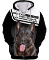 My Friend – Love Black German Shepherd Men and Women 3D Shirt