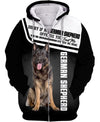 My Friend – Love Black German Shepherd Men and Women Ver.2 3D Shirt