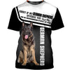 My Friend – Love Black German Shepherd Men and Women Ver.2 3D Shirt