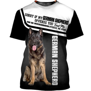 My Friend – Love Black German Shepherd Men and Women Ver.2 3D Shirt