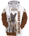 My Friend – Love Cute German Shepherd Men and Women 3D Shirt