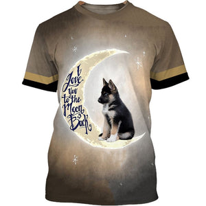 My Friend – Love German Shepherd – Men and Women 3D Shirt