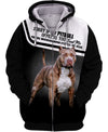 My Friend – Lovely pitbull – Men and Women Ver.3 3D Shirt