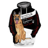My Friend – My Family – German Shepherd Men and Women Ver.2 3D Shirt