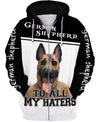 My Friend – My Family – German Shepherd Men and Women Ver.3 3D Shirt