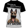 My Friend – My Family – German Shepherd Men and Women Ver.3 3D Shirt