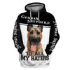 My Friend – My Family – German Shepherd Men and Women Ver.4 3D Shirt