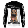 My Friend – My Family – German Shepherd Men and Women Ver.4 3D Shirt