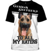 My Friend – My Family – German Shepherd Men and Women Ver.4 3D Shirt