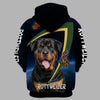 Those We Love Don’t Go Away Rottweiler Dog Men and Women 3D Full Printing