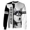 NEVER WALK ALONE – Love Husky Men and Women Ver.2 3D Shirt