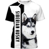 NEVER WALK ALONE – Love Husky Men and Women Ver.2 3D Shirt