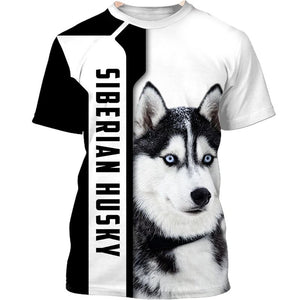 NEVER WALK ALONE – Love Husky Men and Women Ver.2 3D Shirt