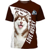 NEVER WALK ALONE – Love Husky Men and Women Ver.3 3D Shirt