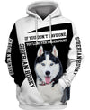NEVER WALK ALONE – Love Husky Men and Women Ver.5 3D Shirt