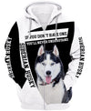 NEVER WALK ALONE – Love Husky Men and Women Ver.5 3D Shirt