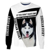 NEVER WALK ALONE – Love Husky Men and Women Ver.5 3D Shirt